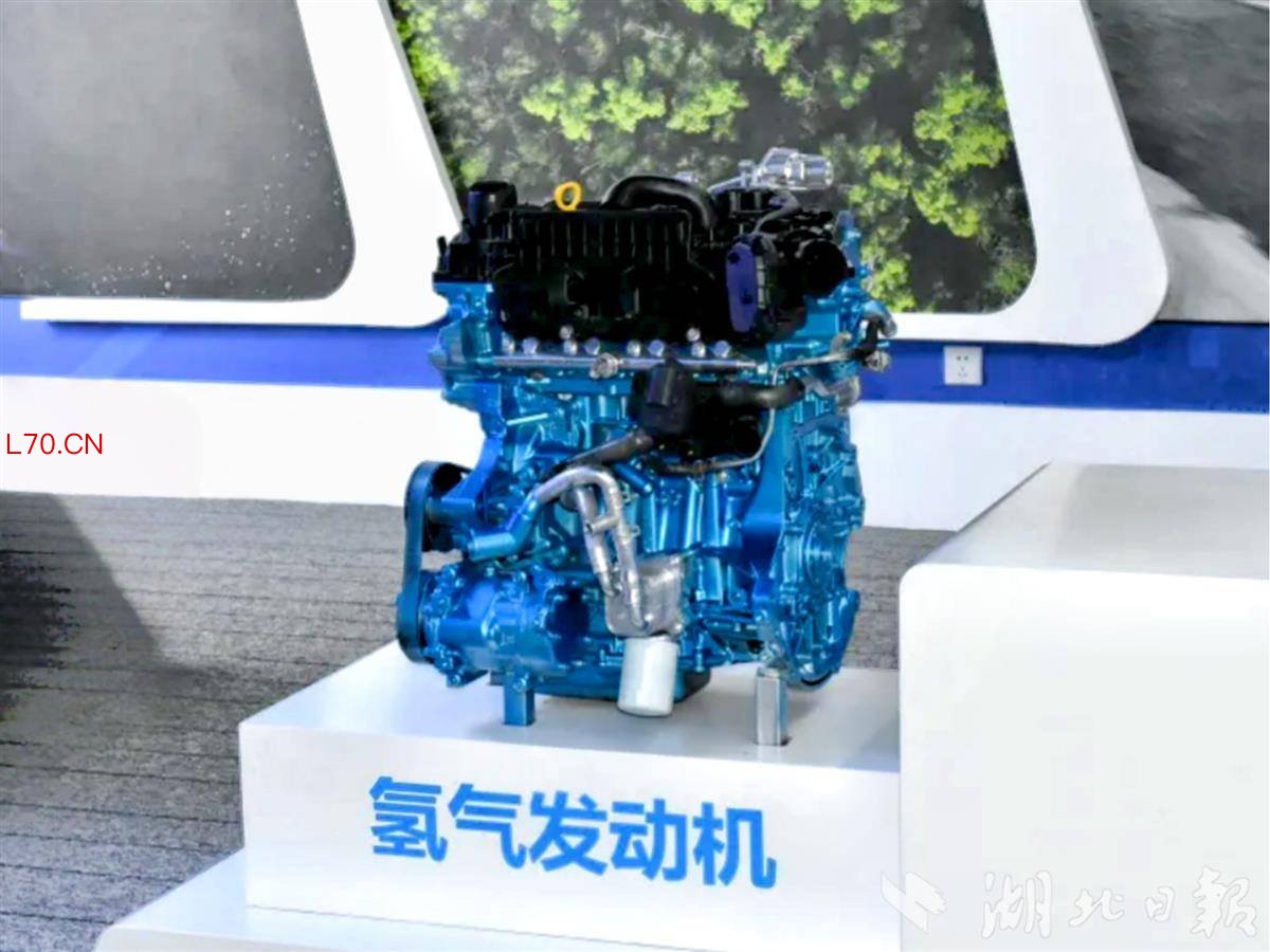 东风汽车自研氢气发动机。