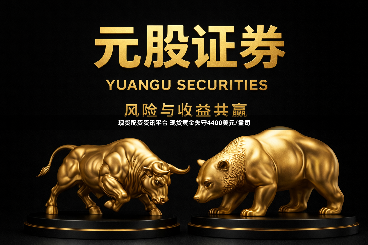 现货配资资讯平台 现货黄金失守4400美元/盎司